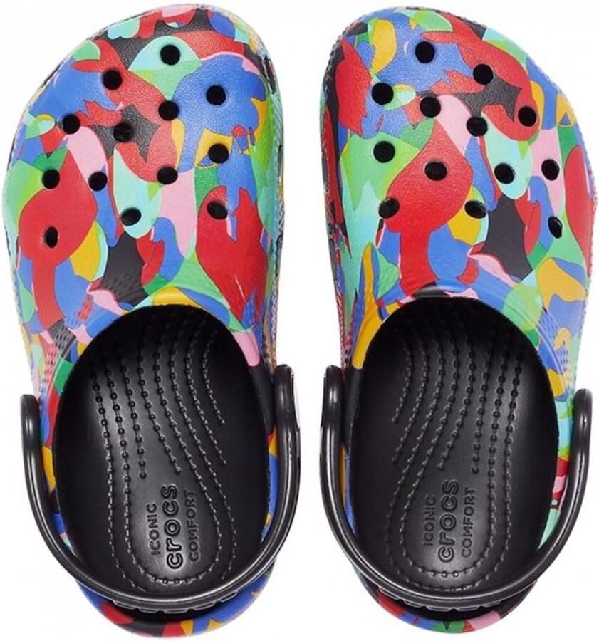 Crocs Classic Bubble Block Clog Zwart US