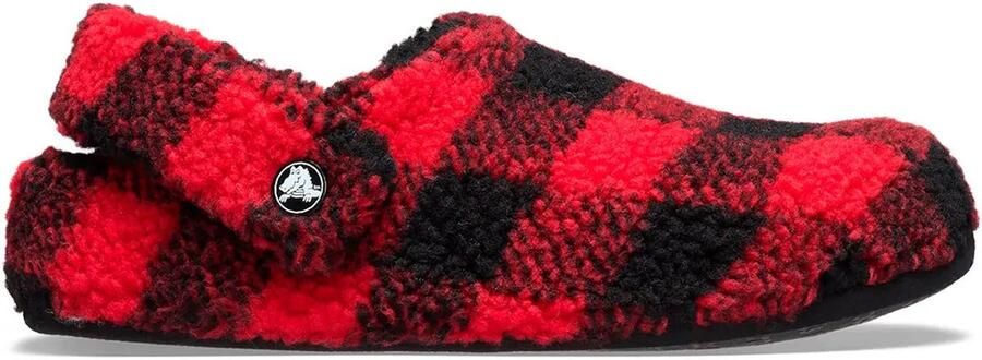 Crocs Pantoffels Classic Buff Check Cozzy Slipper Pantoffel muilezel met geruit patroon