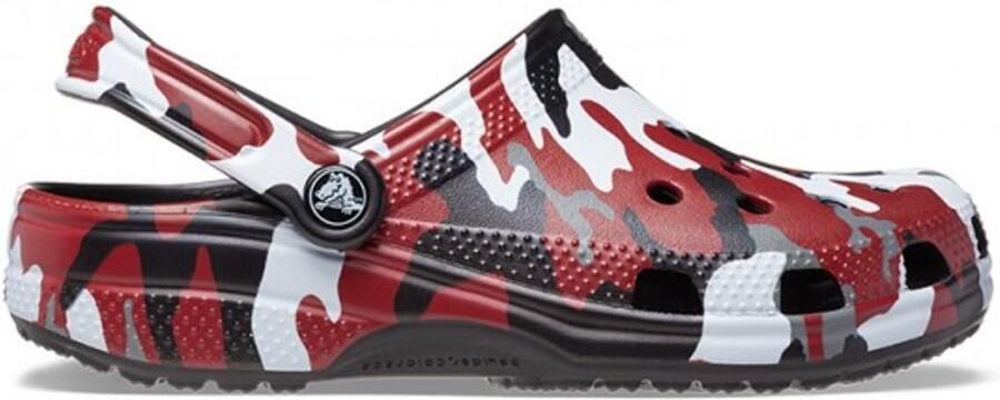 Crocs Classic Camo Black Red US