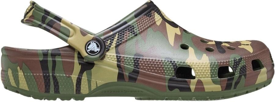 Crocs Classic Clog Camouflage synthetische klompen Army Green Multi - Foto 2
