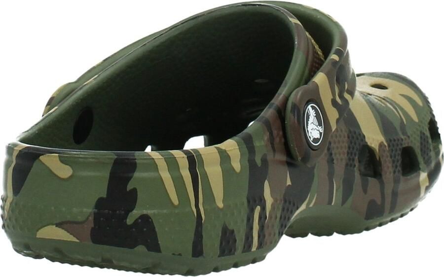 Crocs Classic Camouflage Klompen Groen Kinderen