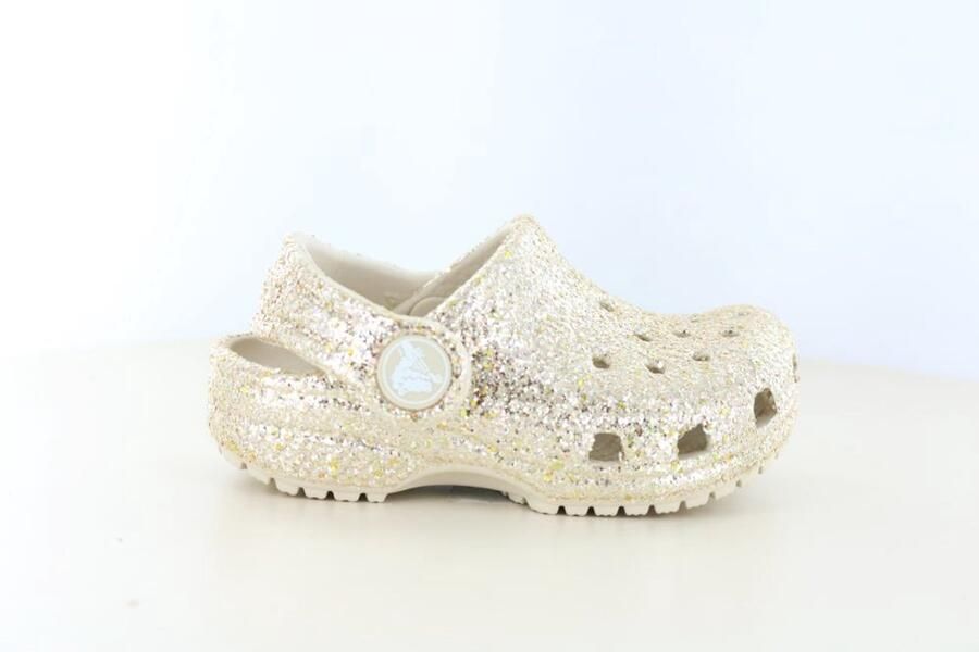Crocs Klompen Classic Chunky Glitt Sndstone