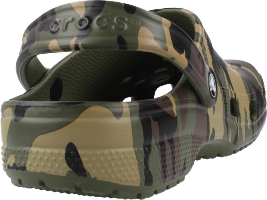 Crocs Classic Clog Camouflage Heren synthetische klompen Army Green Multi