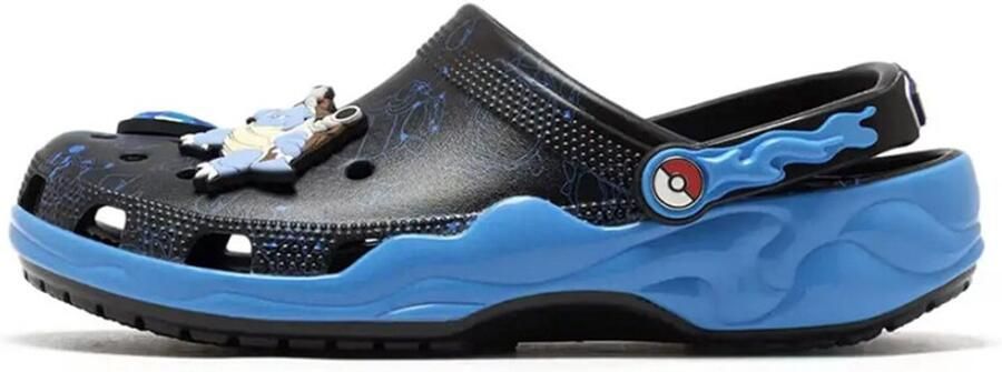 Crocs x Pokemon Charizard vs. Blastoise Versus Clog Black- Black
