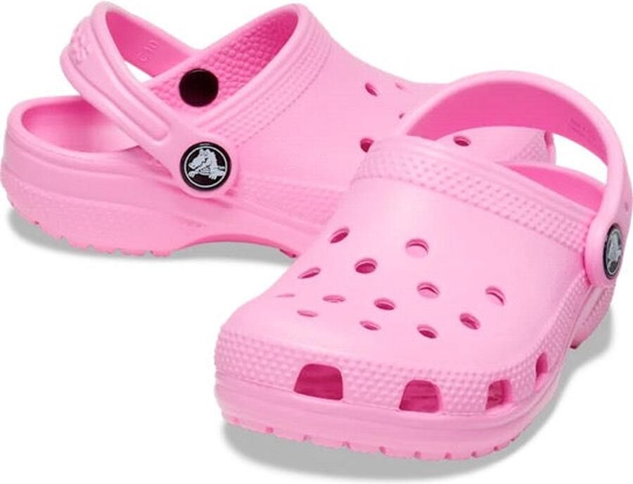 Crocs Kid's Classic Clog T Sandalen maat 22-23 roze - Foto 3