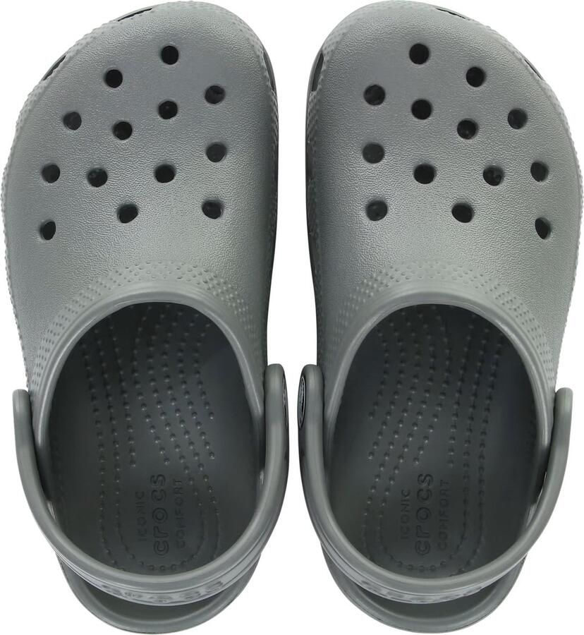 Crocs Classic Clog (PS) unisex Slides & Sandalen grijs Schoenen - Foto 3