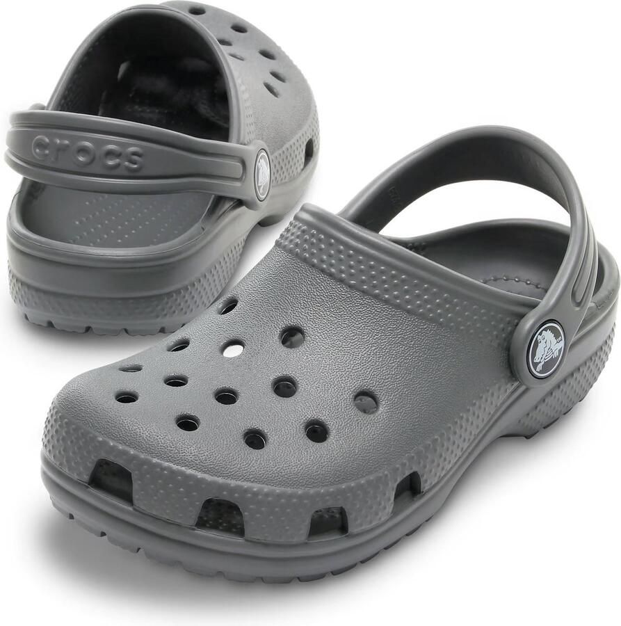Crocs Classic Clog (PS) Unisex Slides & Sandalen grijs Schoenen