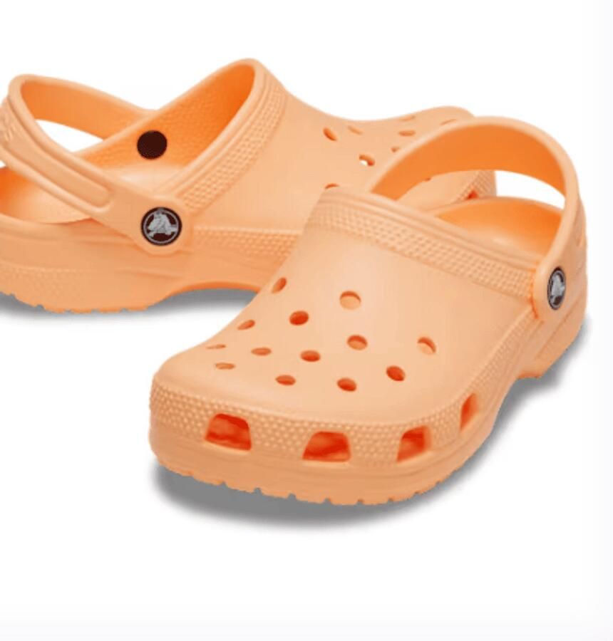 Crocs Kid's Classic Clog Sandalen maat C11 beige oranje