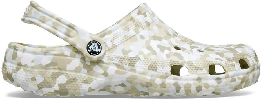 Crocs Classic Confetti Klompen Beige