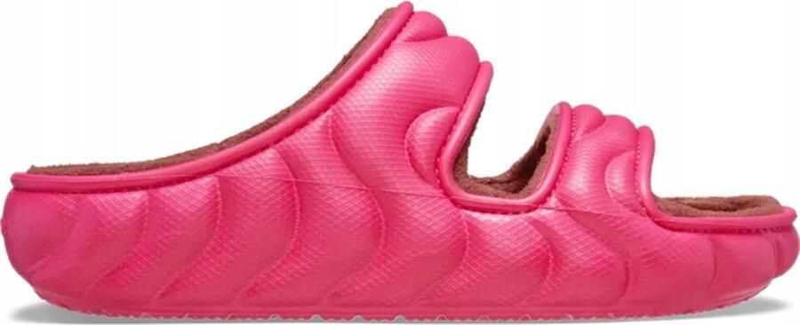 Crocs Classic Cozzy Overpuff Heren Klompen Ocieplane Dragonfruit