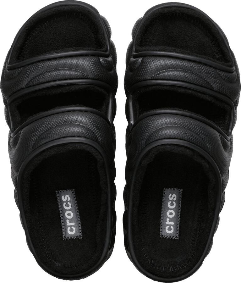 Crocs Classic Cozzzy Overpuff Sandal Black