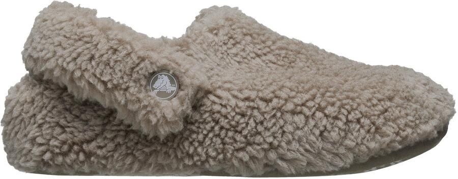 Crocs Classic Cozzzy Slipper Toddler Mushroom Pantoffels Grijs Beige Kinderen