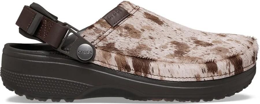 Crocs Classic Crafted Pony Hair Klompen Beige