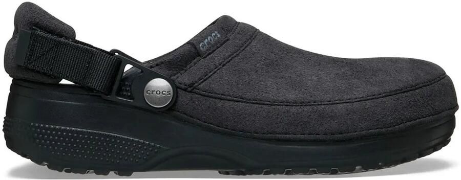 Crocs Classic Crafted Vegan Suede Clog Sandalen maat 41-42 zwart