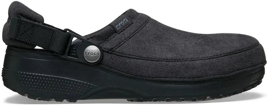Crocs Classic Crafted Vegan Suede Clog Sandalen maat M10 W12 zwart