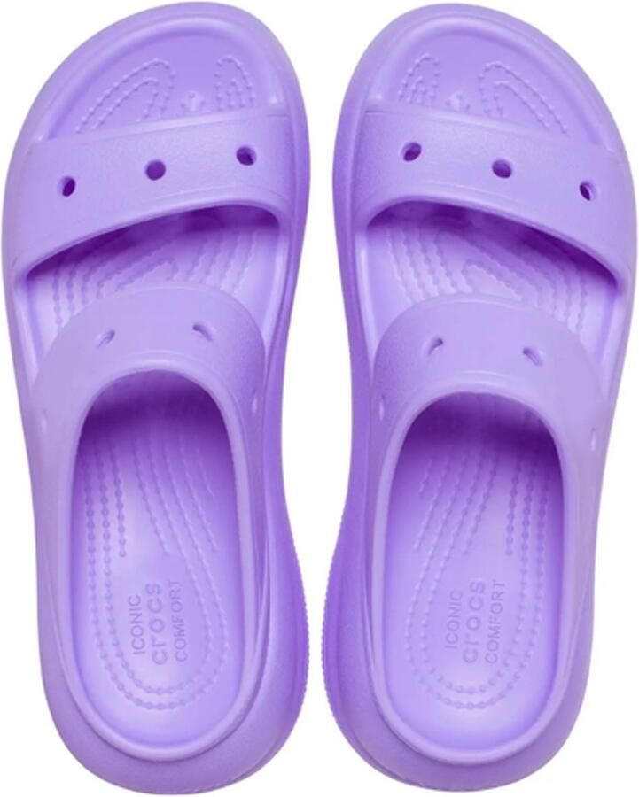 Crocs Classic Crush Sandal Digital Violet US M7 W9