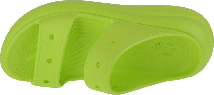 Crocs Classic Crush Sandalen Lime Groen (US M7 W9)
