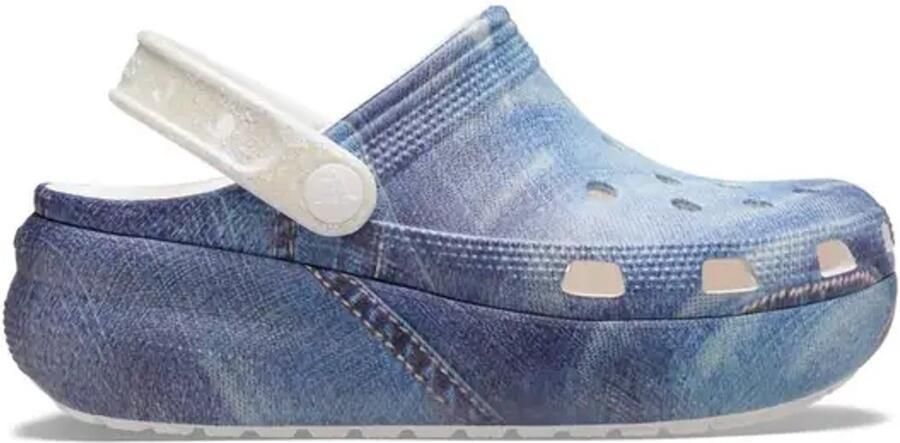 Crocs Classic Cutie Denim Clog Wit Multi