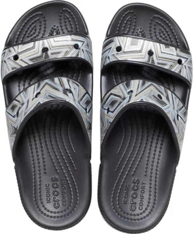 Crocs Classic Disco Sandalen Zwart US M8 W10