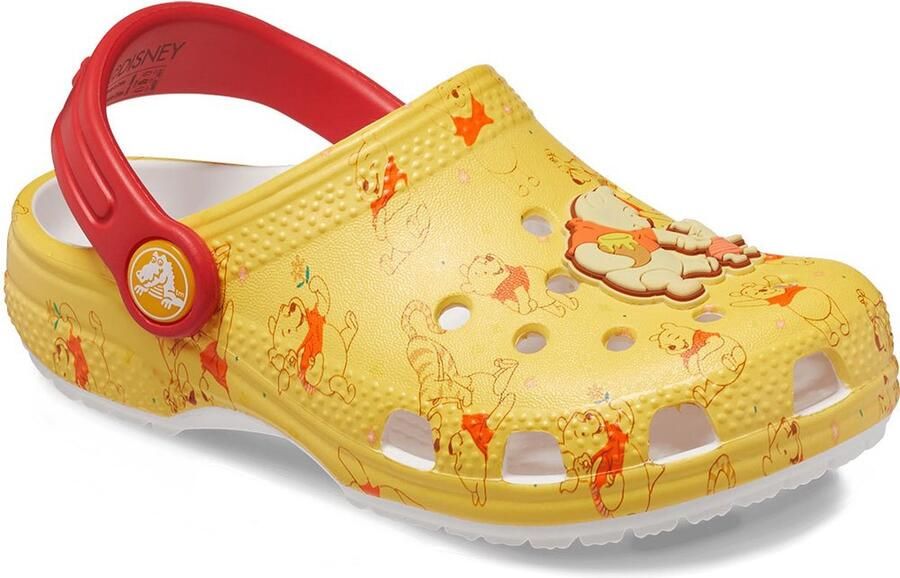 Crocs Classic Disney Winnie The Pooh Peuterklompen Geel - Foto 3