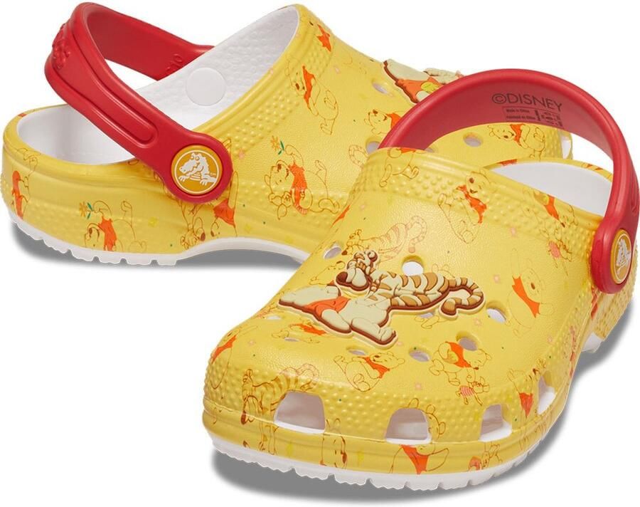 Crocs Classic Disney Winnie The Pooh Peuterklompen Geel - Foto 2