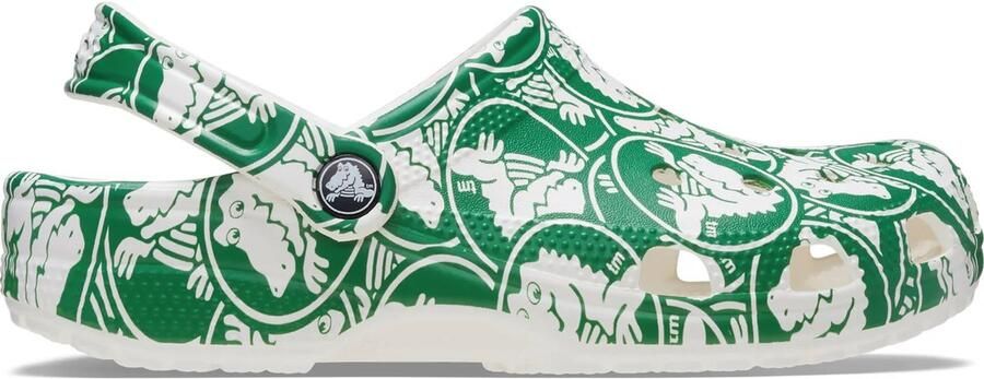Crocs Classic Duke Print Clog Groen US M9 W11