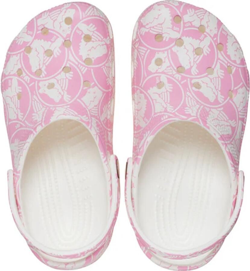 Crocs Classic Duke Print Clog Pink Tweed US M11