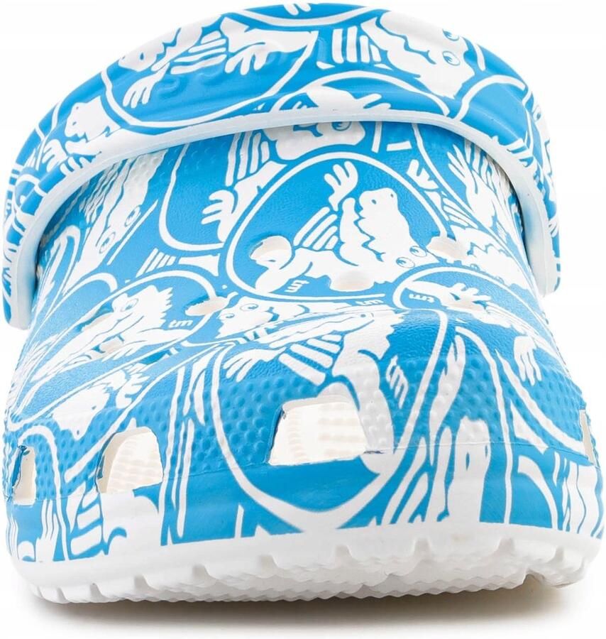 Crocs Classic Duke Print Clog Venetian Blue Comfort & Stijl
