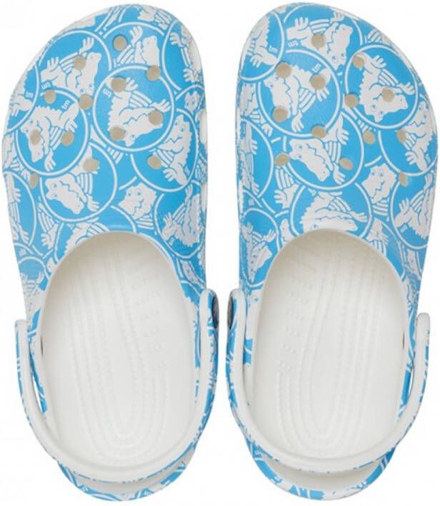 Crocs Classic Duke Print Clog Venetian Blue M6 W8