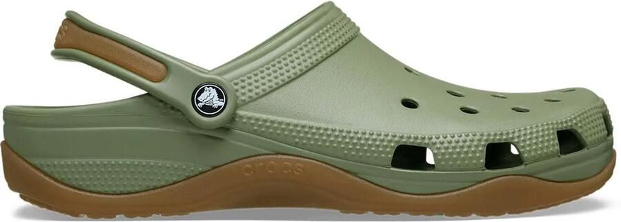 Crocs Classic Evo Gum Clog Sandalen maat M8 W10 olijfgroen
