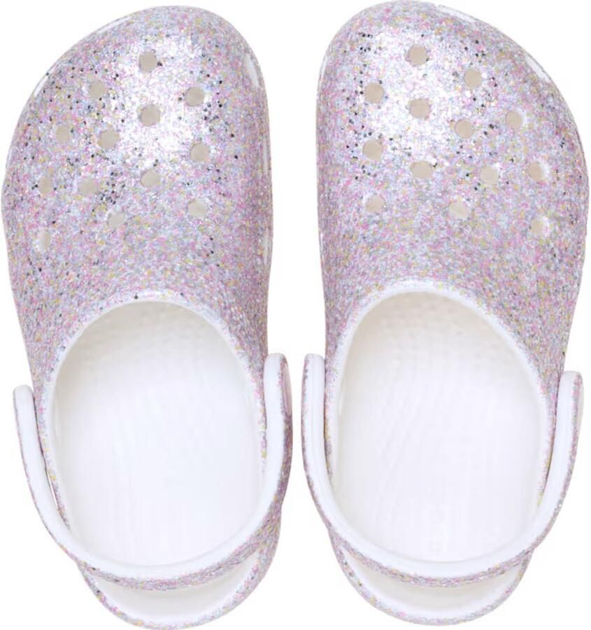 Crocs Classic Fantasy Glitter Clog K Unisex Clogs wit