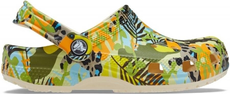 Crocs Classic Far Out Clog T Vanilla Multi 27 28 US