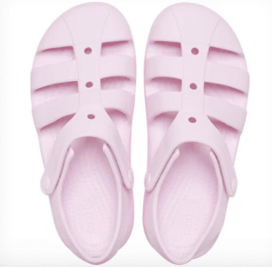 Crocs Classic Fisherman T Unisex Sandalen Pink Milk