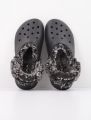 Crocs Pantoffels Classic Fleece Lined Clog Klompen pantoffel met warme voering - Zwart