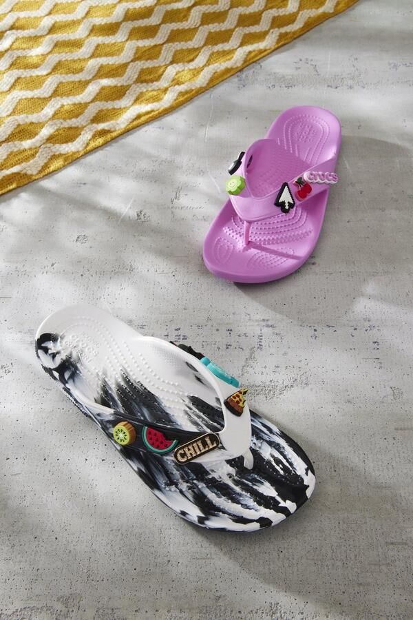 Crocs Classic Flip Heren Teenslippers Limeade Comfortabel Antibacterieel