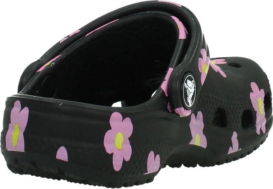 Crocs CLASSIC FLOWER CLOG Zwart 25 26