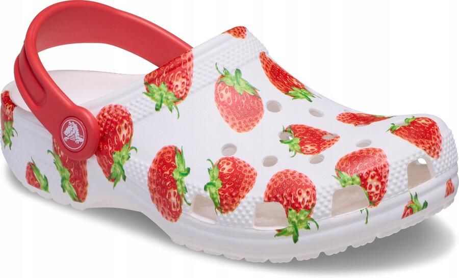 Crocs Classic Fresh Fruits Kinderen Klompen 24-25 Wit