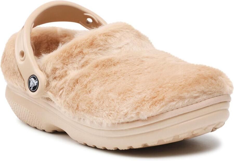 Crocs Classic Fur Sure Chai US M8 W11