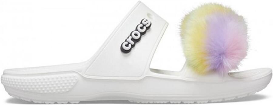 Crocs Classic Fursure Sandalen Wit US M9 W11