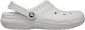 Crocs Classic Lined Clog Sandalen maat M10 W12 grijs - Grijs