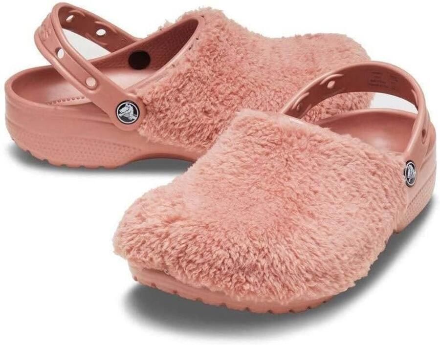 Crocs Classic Fuzz Mania Pale Blush M9 W11