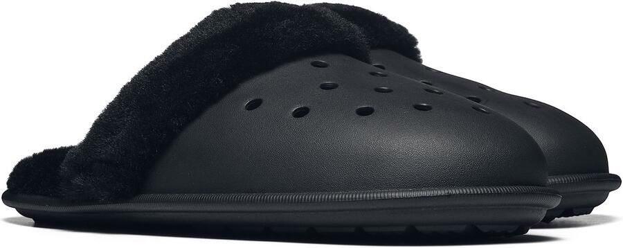 Crocs Pantoffels Classic Fuzz Scuff Pantoffel clog met warme voering - Foto 2