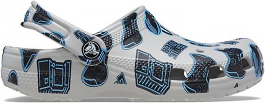Crocs Classic Game Over Blauw Grijs Zwart US