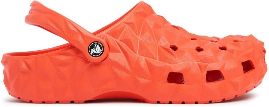 Crocs Classic Geometric Clog Lava US M8 W10