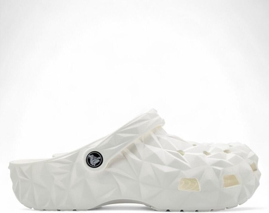 Crocs Classic Geometric Clog Sandalen maat M10 W12 grijs wit - Foto 3