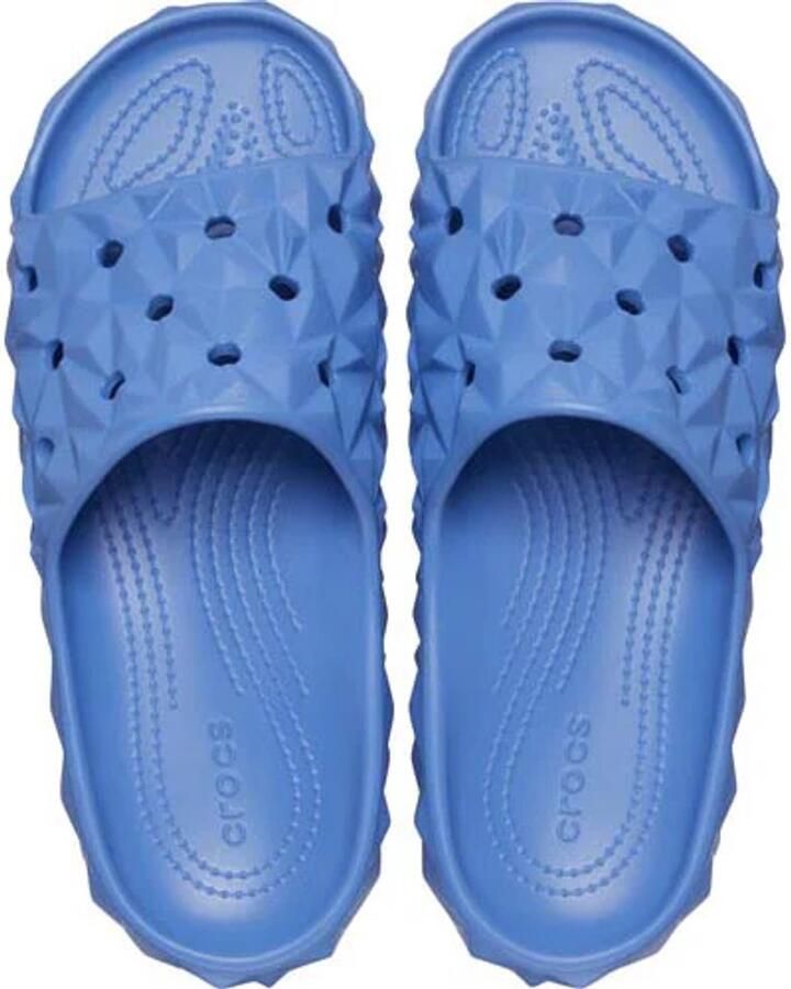 Crocs Classic Geometric Slippers V2 Ele tal Blauw US M4 W6