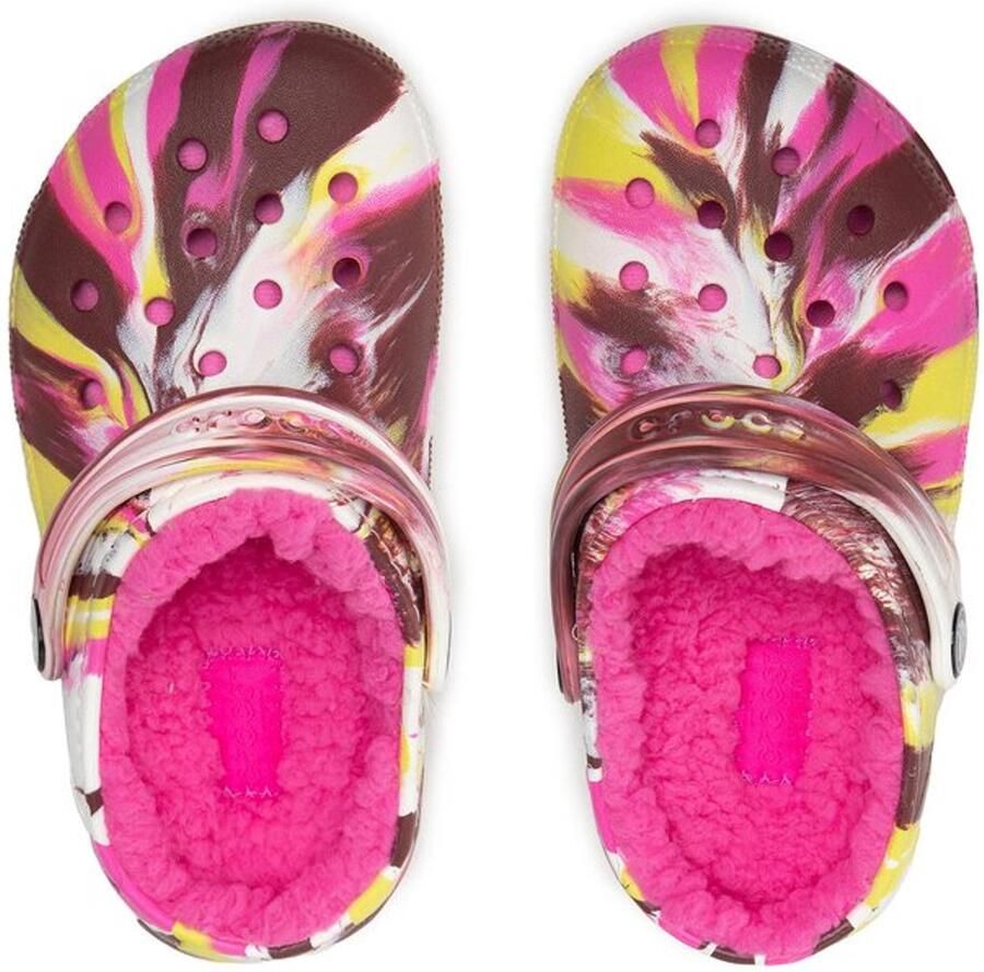 Crocs Classic Gevoerde Binnenkant Marbled Multi US