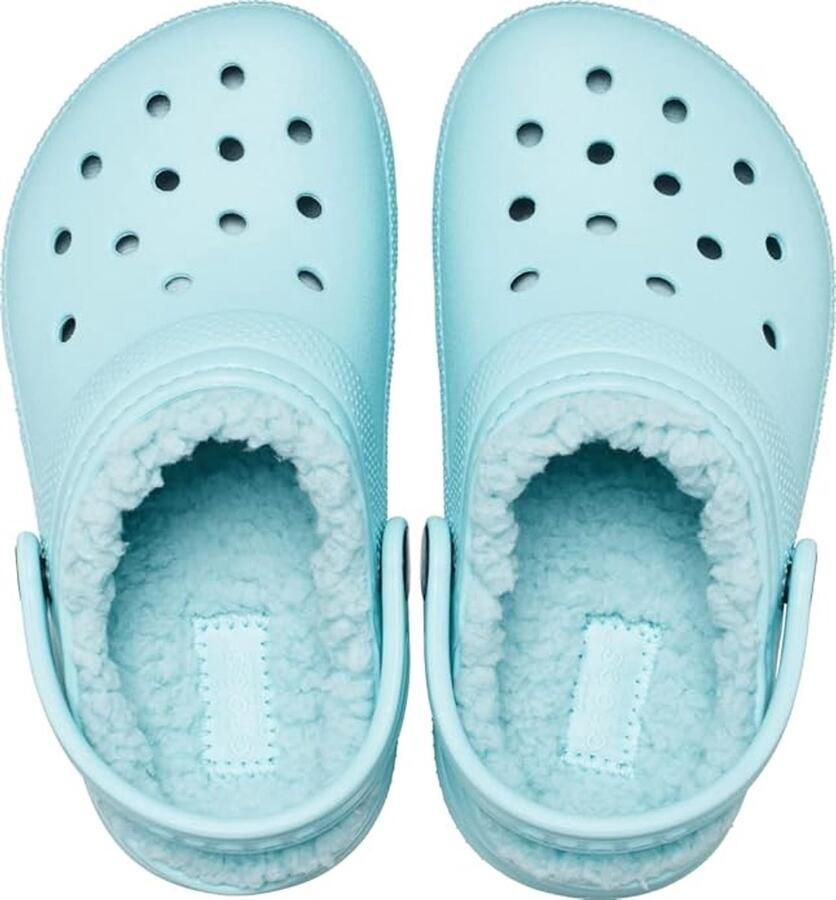 Crocs Classic Gevoerde Clog Pure Water Blauw US J1