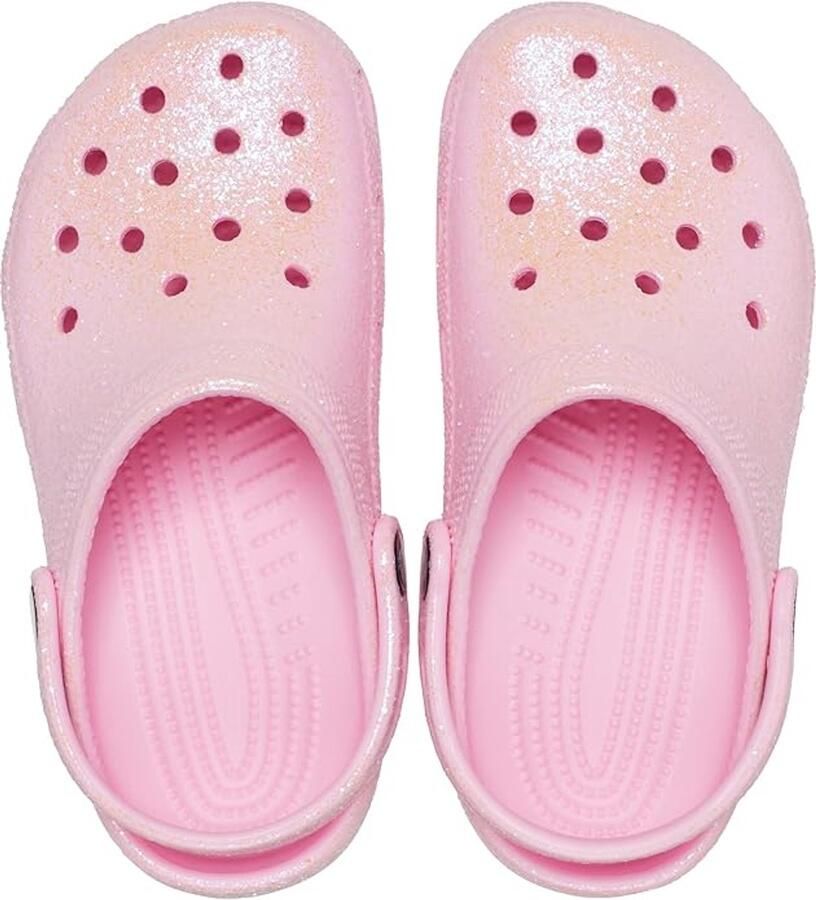 Crocs Classic Glitter Clog Flamingo M10 W12