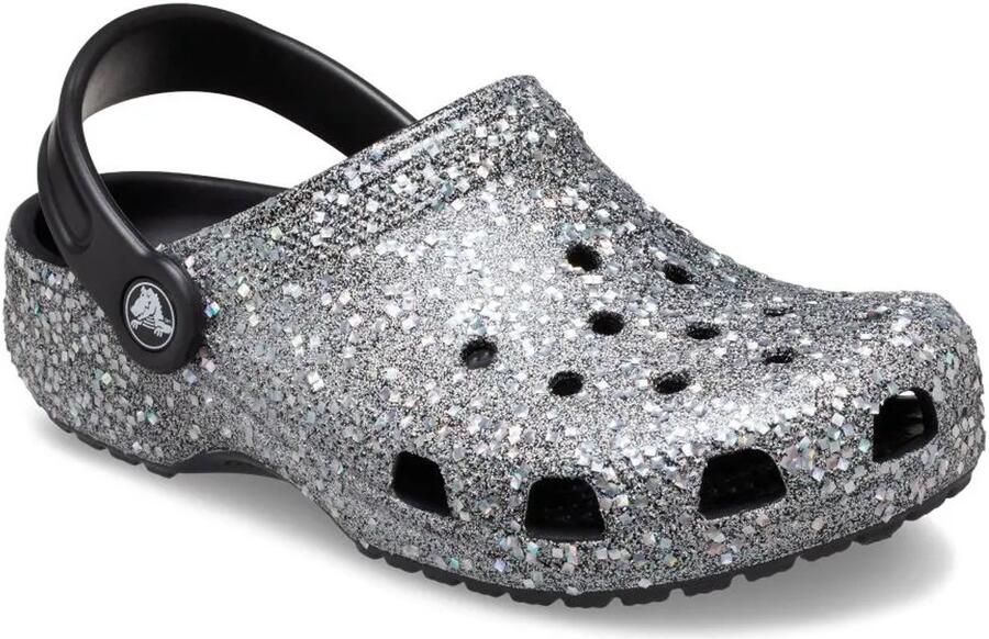 Crocs Classic Glitter Clog Multi Zwart J2